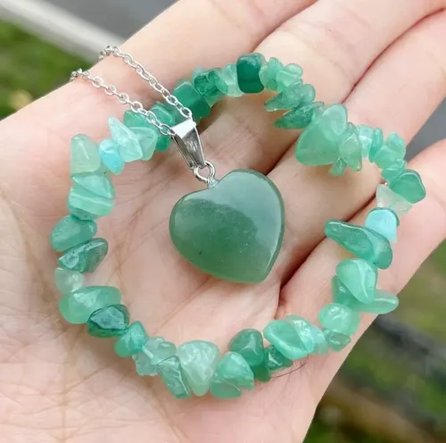 Parrure de bracelet +collier