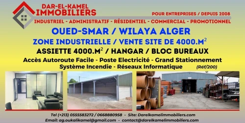 Vente Terrain Alger Oued smar