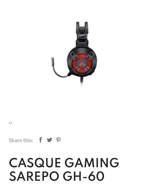 Accessoires pc gamer