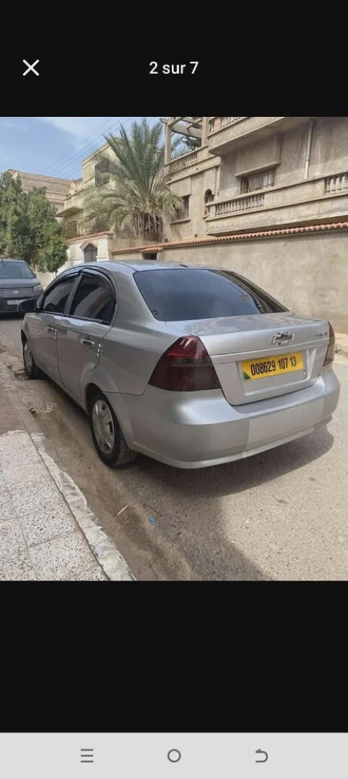 Chevrolet Aveo 4 portes 2007 Aveo 4 portes