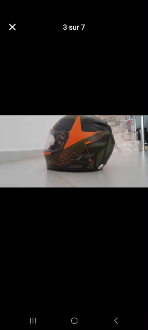 Casque moto hjc