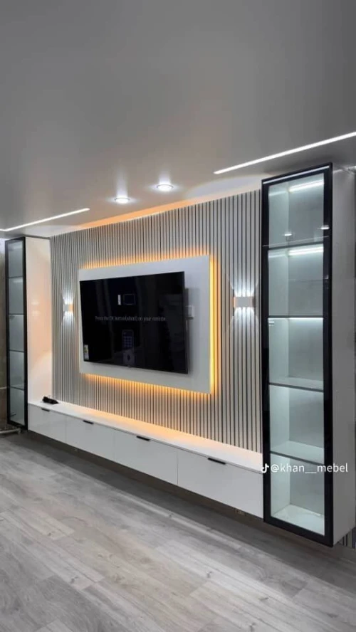 Fabrication de cuisine équipée moderne sûr mesure 