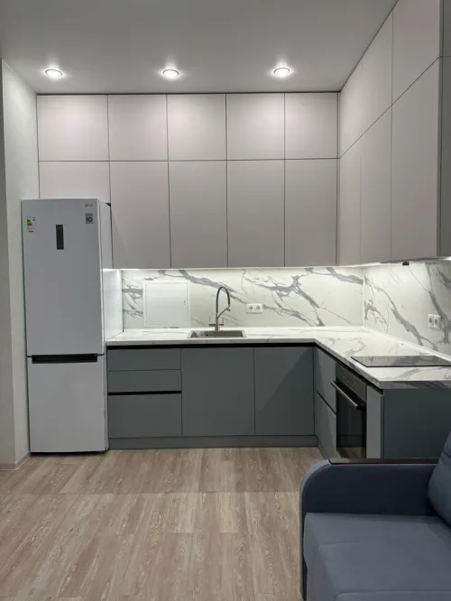 Fabrication de cuisine équipée moderne sur mesure
