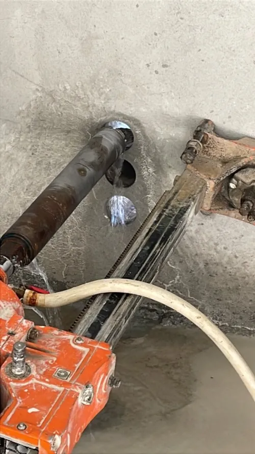 Sciage de béton et béton armes 