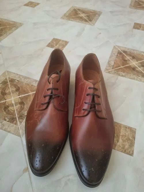 Chaussure homme cuir marron 