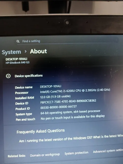 HP EliteBook 840 G3