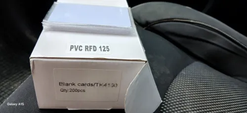 PVC RFID 125kHz جديدة 