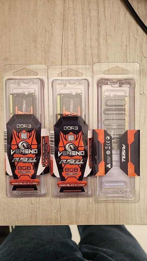 PUSKILL-Mémoire RAM VenJosé DDR3L 8 Go