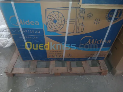 Climatiseur cassette Midea 18000 et 24000 Btu