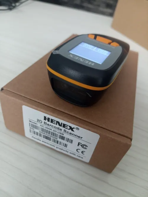 Lecteur code barre sans fil henex hc 300r