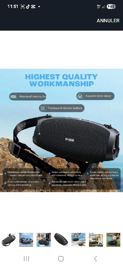 Enceinte Bluetooth Puissante