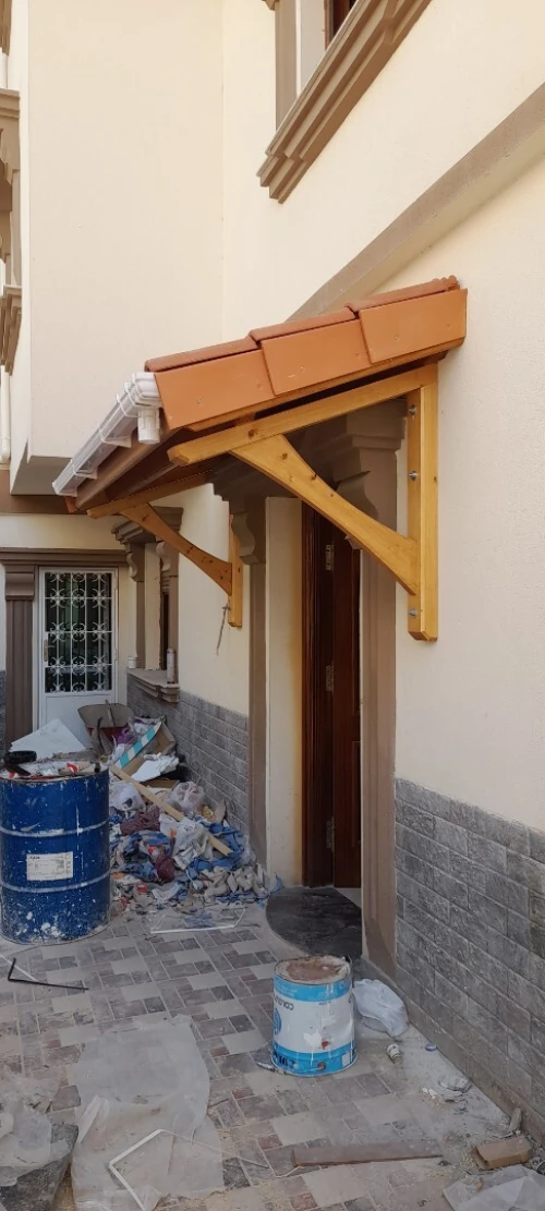 Pergola en bois Rouge