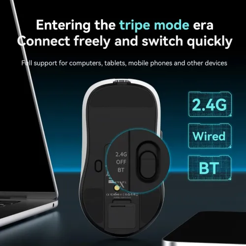 Souris Gaming AJAZZ AJ159 MC TRIPLE MODE PAW 3311 Wireless