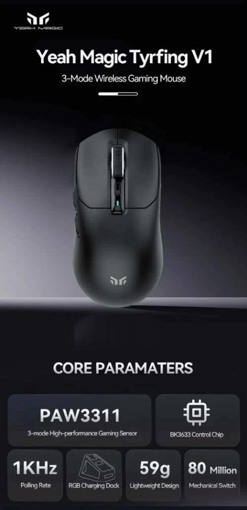 souris Yeah Magic Tyrfing V1 