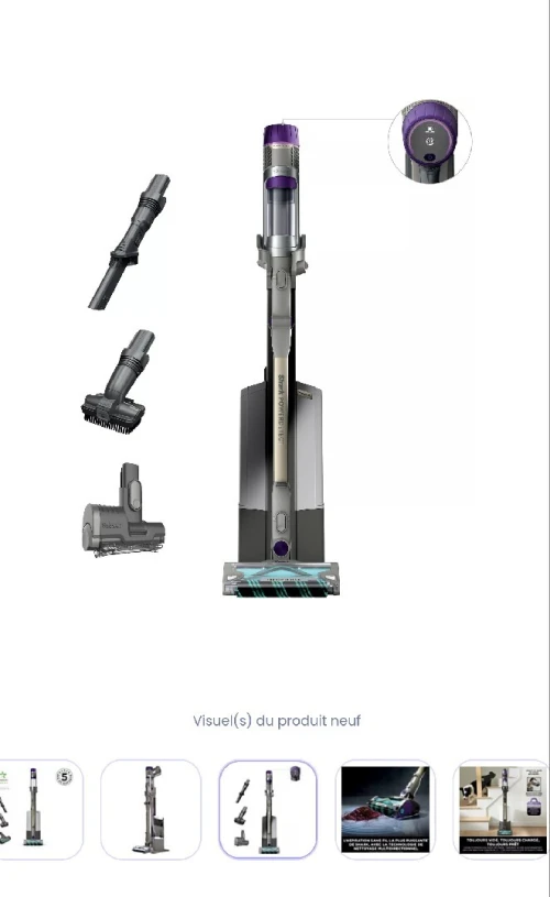 Aspirateur shark Power DETECT pro 5