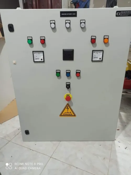 Armoire Pompe Démarreurs progressifs/ Démarrage direct/ Démarrage étoile-triangle/ Démarrage statorique/ Démarrage par variateur de fréquence (VFD)