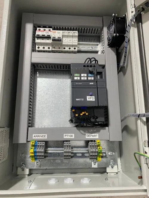Armoire Pompe Démarreurs progressifs/ Démarrage direct/ Démarrage étoile-triangle/ Démarrage statorique/ Démarrage par variateur de fréquence (VFD)