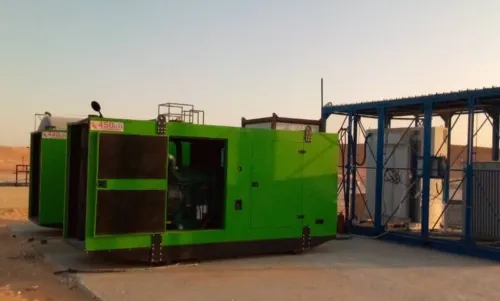 Armoire de synchronisation de plusieurs groupes électrogènes 