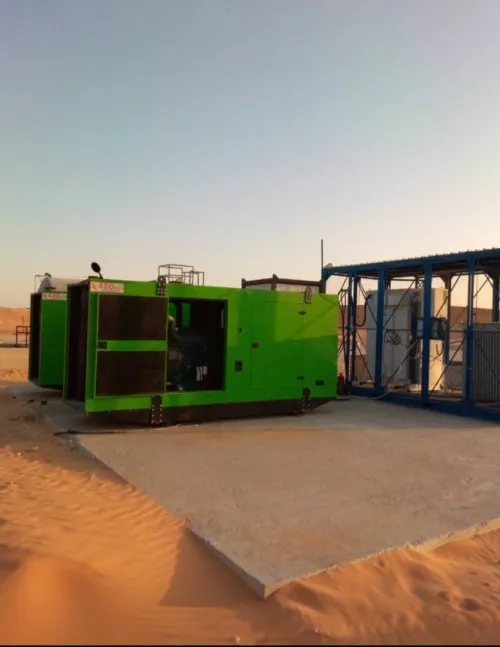 Armoire de synchronisation de plusieurs groupes électrogènes 