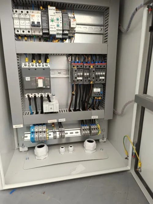 Armoire Pompe Démarreurs progressifs/ Démarrage direct/ Démarrage étoile-triangle/ Démarrage statorique/ Démarrage par variateur de fréquence (VFD)