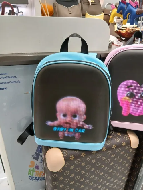 Sac à dos inteligent digital led