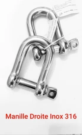 accastillage marin - inox marin 316 - pour bateaux