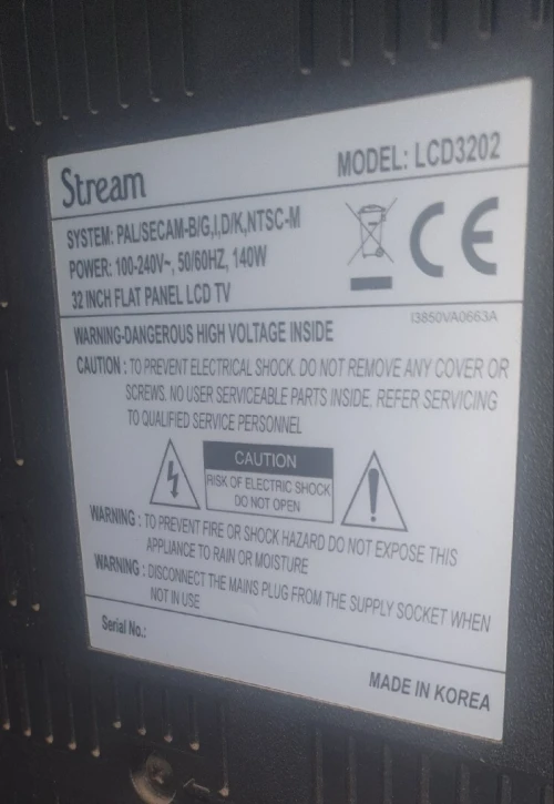 stream 32 LCD