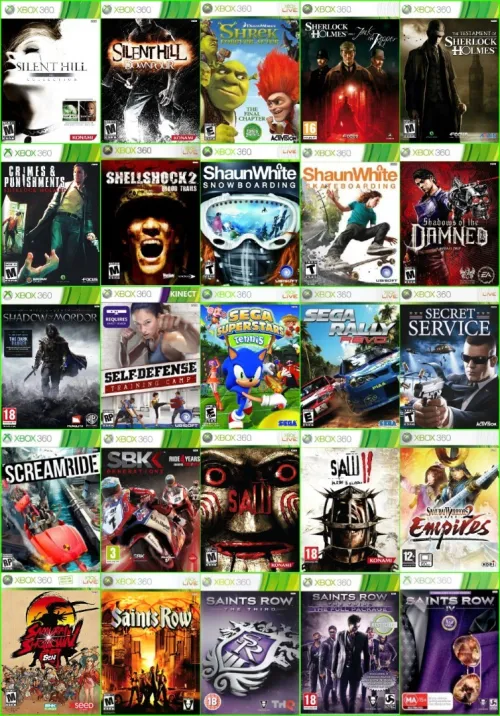 INSTALLER PACK 20/50/80/150/300 JEUX TOP SUR Disque Dur XBOX360 PRIX CHOC 