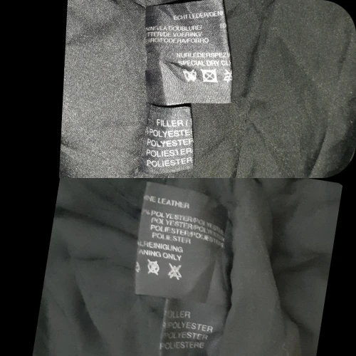 Jaquette cuir XL originale italy