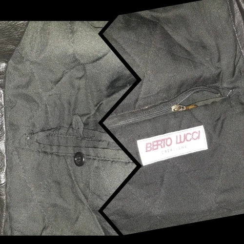 Jaquette cuir XL originale italy