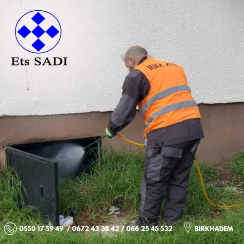 Dératisation : rat et souris, Désinsectisation : cafards, fourmis, puces, punaises de lit. Démoustication. Désinfection