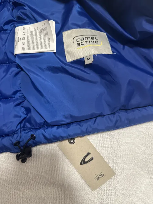 Doudoune sans manche camel active originale (avec étiquette)