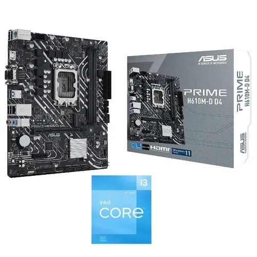 i3 12100 + H610M4 Plus