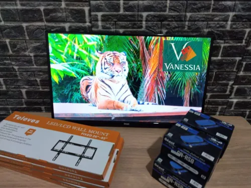 Promotion TV Géant 32P+Support+Démo