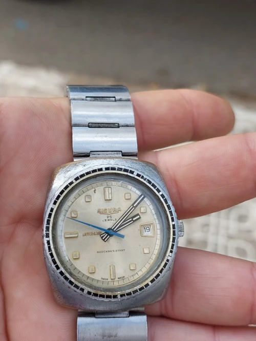 Montre Sicura by Breitling automatic swiss 