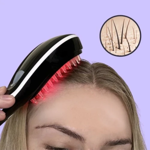 brosse therapeutique  anti chute de cheveux