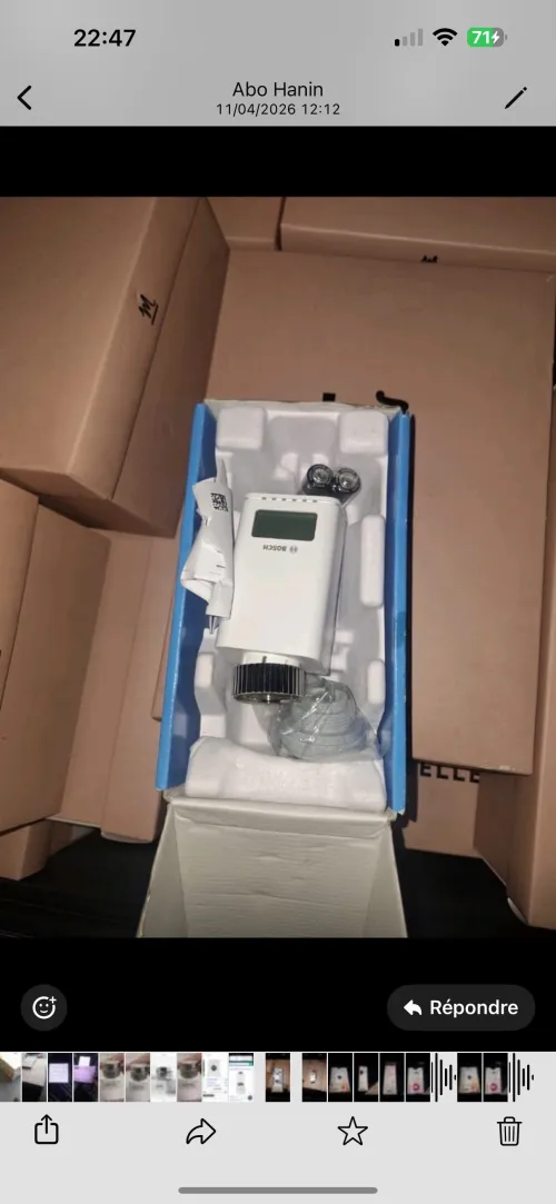 Thermostat bosch connecté wifi