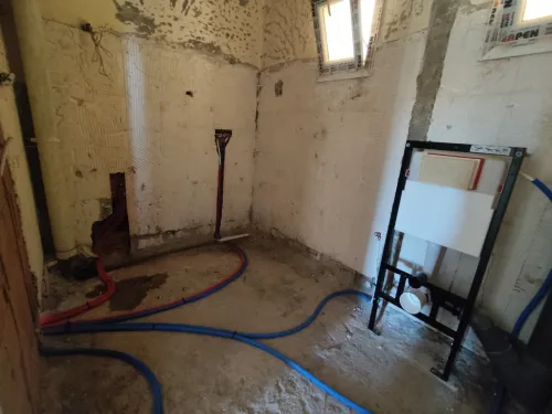 Renovation salle de bain maçon plombier 