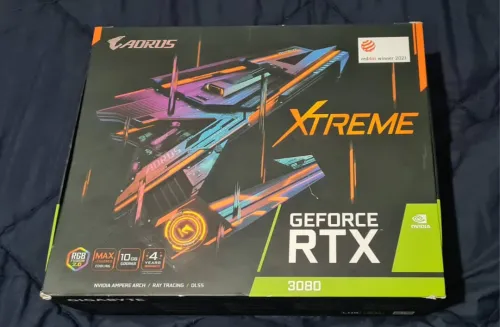 Carte Graphique Gigabyte Aorus RTX 3080 10GB Xtreme