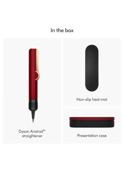 dyson Airstrait Straightener - HT01 Red 