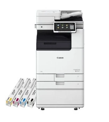 PHOTOCOPIEUR MULTIFONCTION LASER COULEUR CANON IMAGERUNNER ADVANCE DX C3930I A3/A4 avec ADF + SOCLE