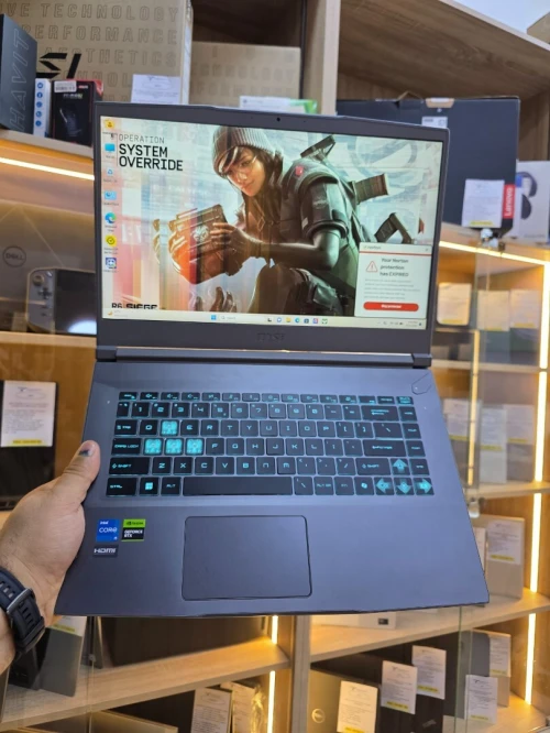 MSI THIN 15 i5-12450H & RTX 2050 16GB / 512 GB SSD