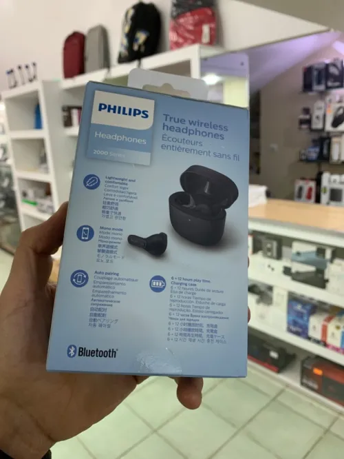 Ecouteurs sans fil Bluetooth Philips 2000 Series True Wireless Noir