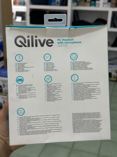 Casque QILIVE Q.8528 AVEC MICROPHONE