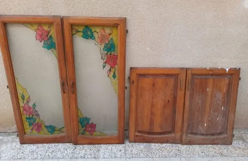 Portes balcon et porte placard 