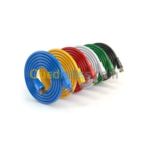 Cordon de Brassage FTP/UTP Cat6, Cat6A, Cat7 - Haute Performance et Fiabilité 