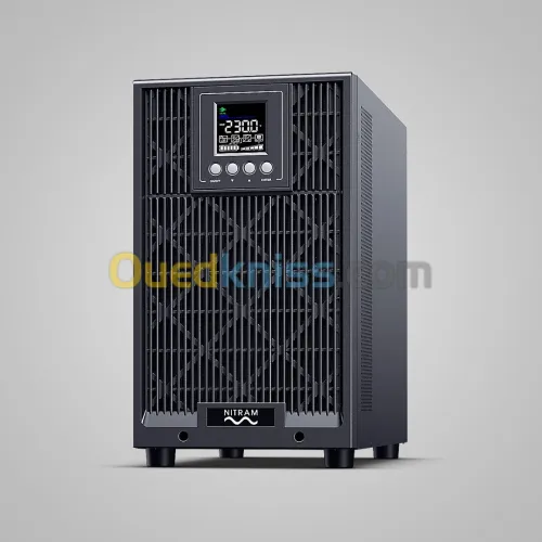 Onduleur NITRAM 3KVA Online Tour 2700W    Protection Fiable pour Équipements Sensibles 