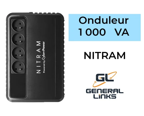 Onduleur 1000VA  1KVA Nitram BU1000E