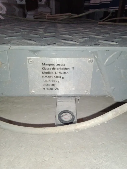Mizan bascule Platforms 1m 1m