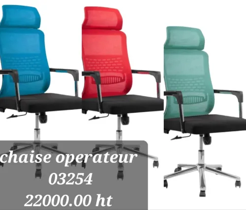 Chaise operateur 